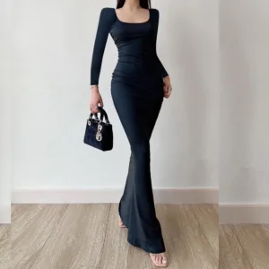 bodycon maxi dress 4