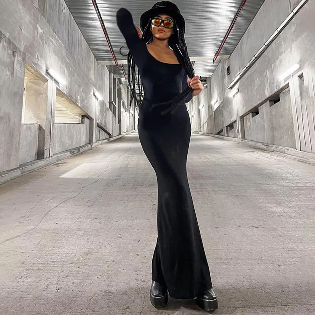 bodycon maxi dress 6