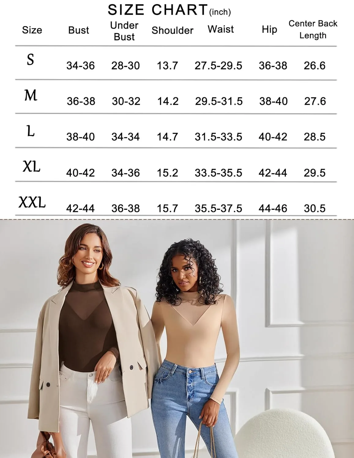 bodysuit women long sleeve 5