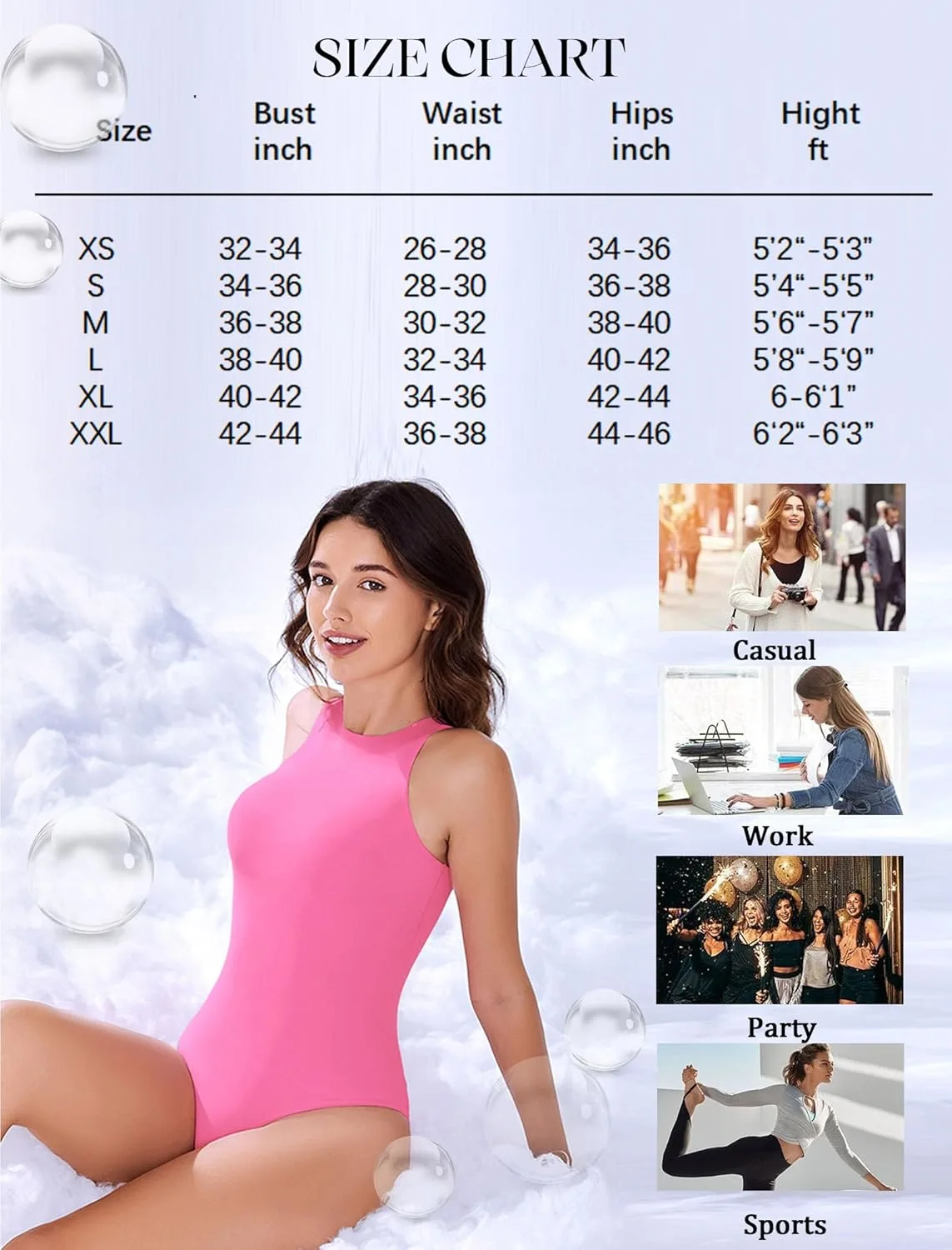 bodysuit women sleeveless 6