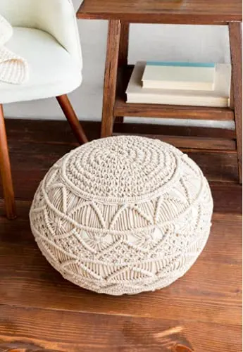 boho pouffe ottoman 2