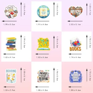 book stickers laptop bottle 6