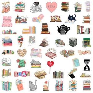 book stickers vinyl 2