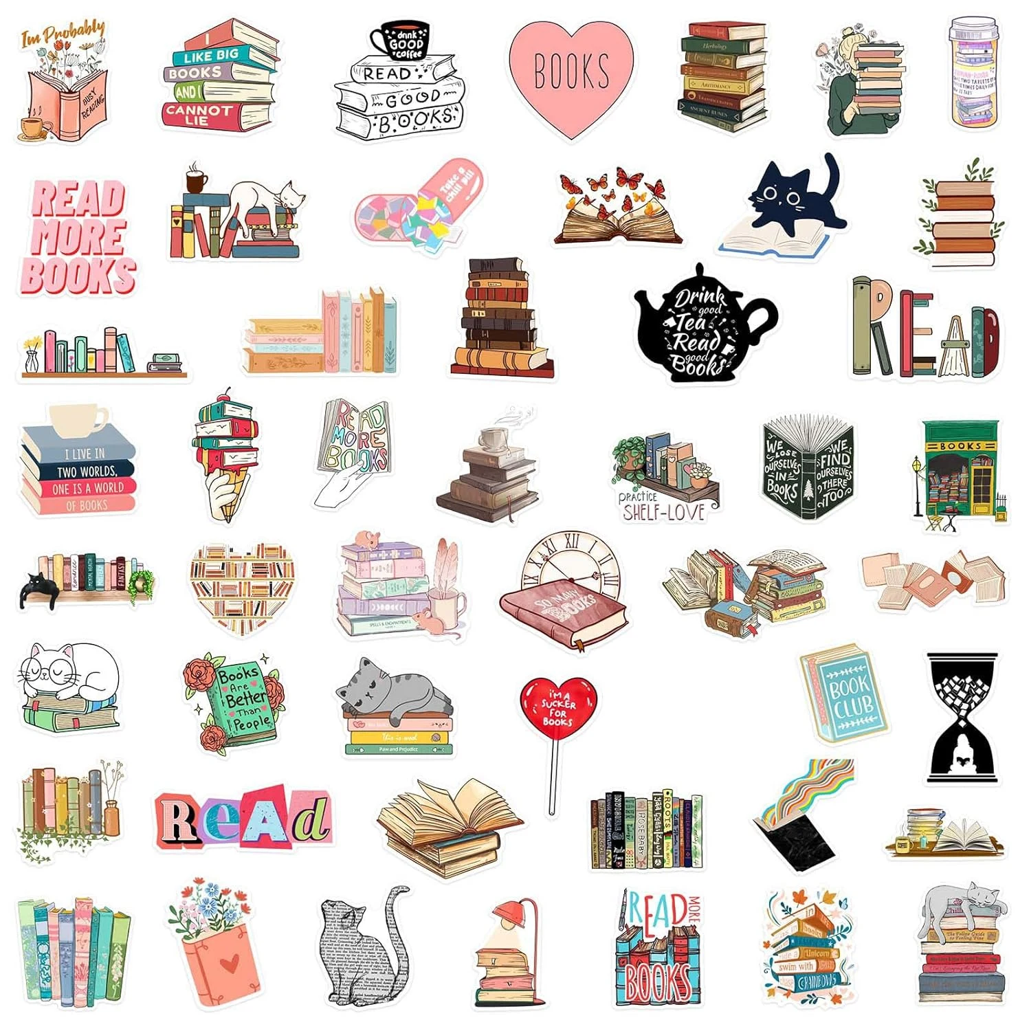 book stickers vinyl 2