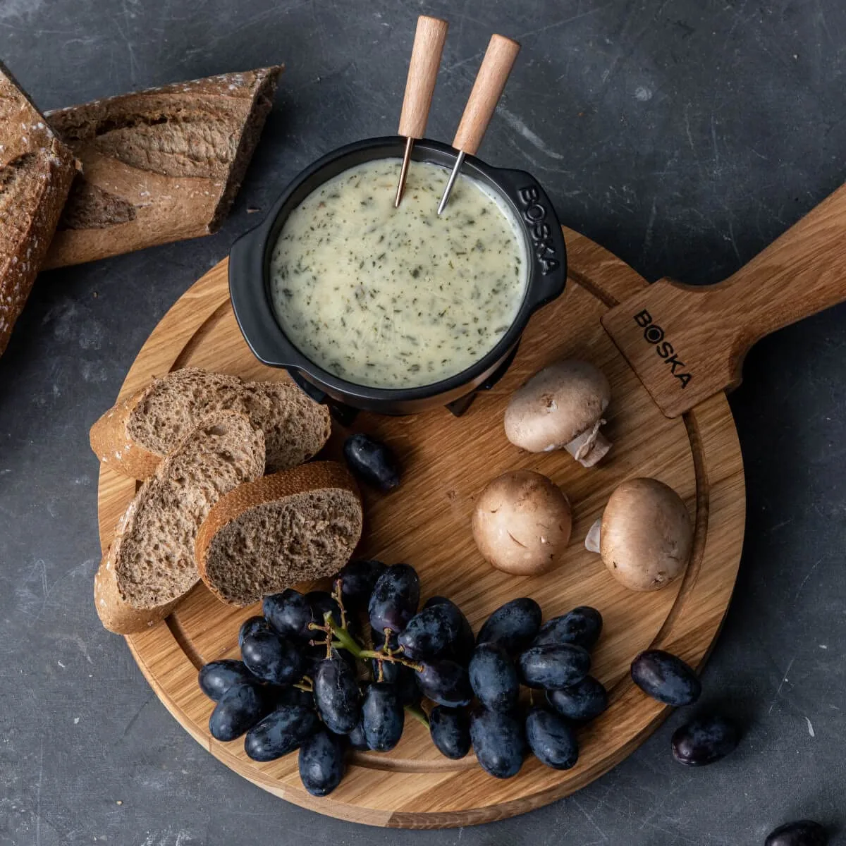 boska mini fondue set 6