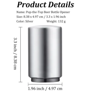 bottle opener stainless steel 2