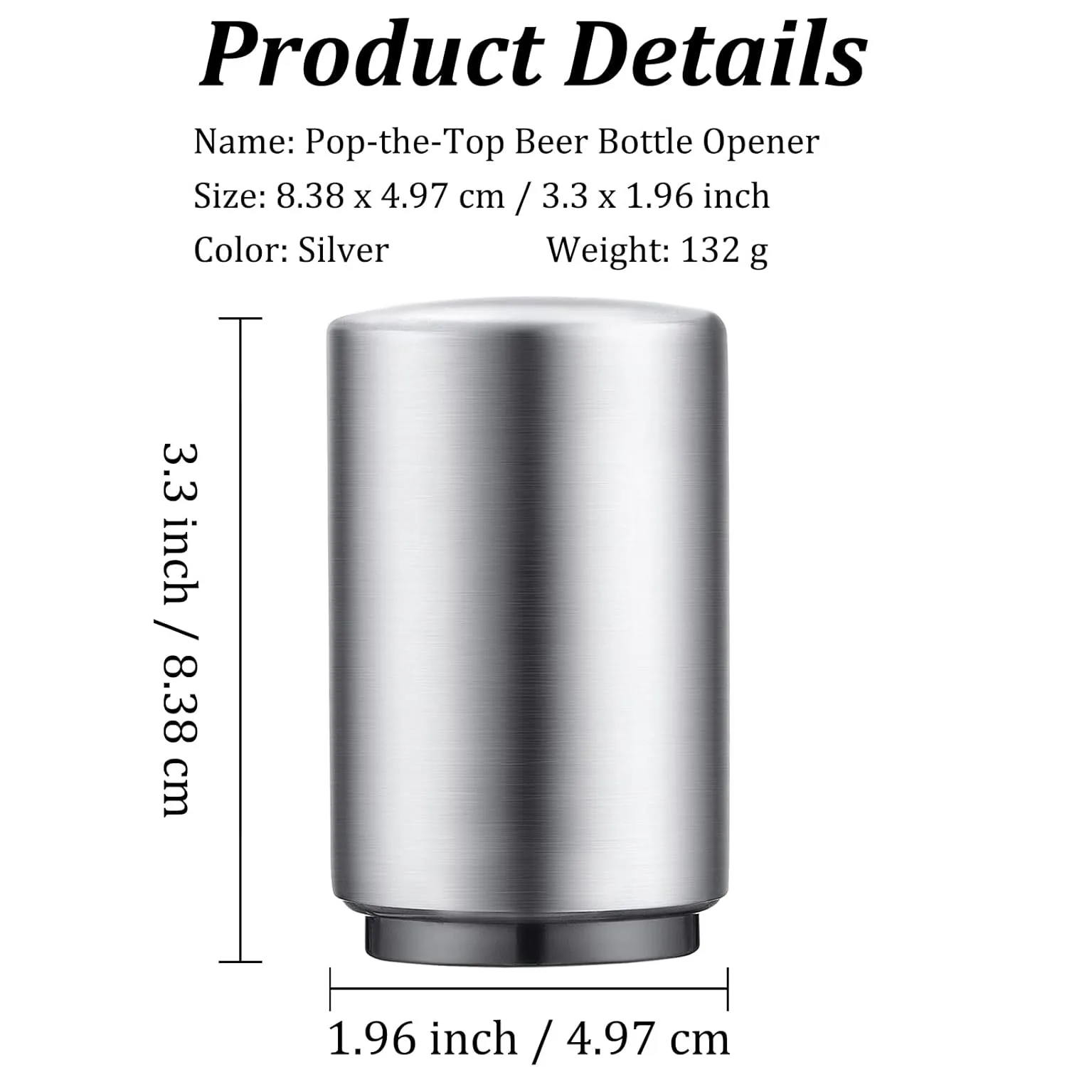 bottle opener stainless steel 2