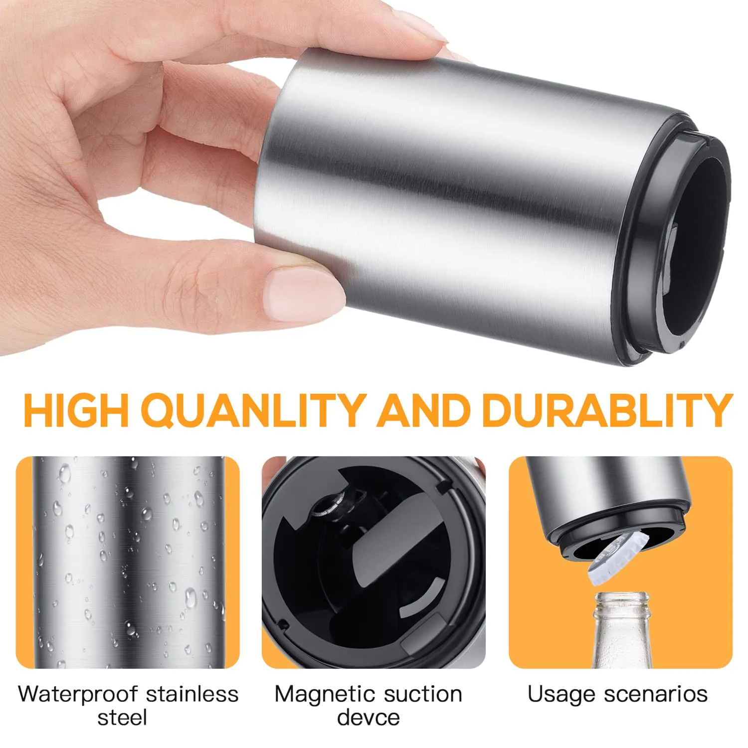 bottle opener stainless steel 3