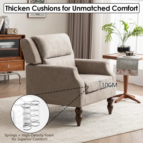 boucle accent chair 6