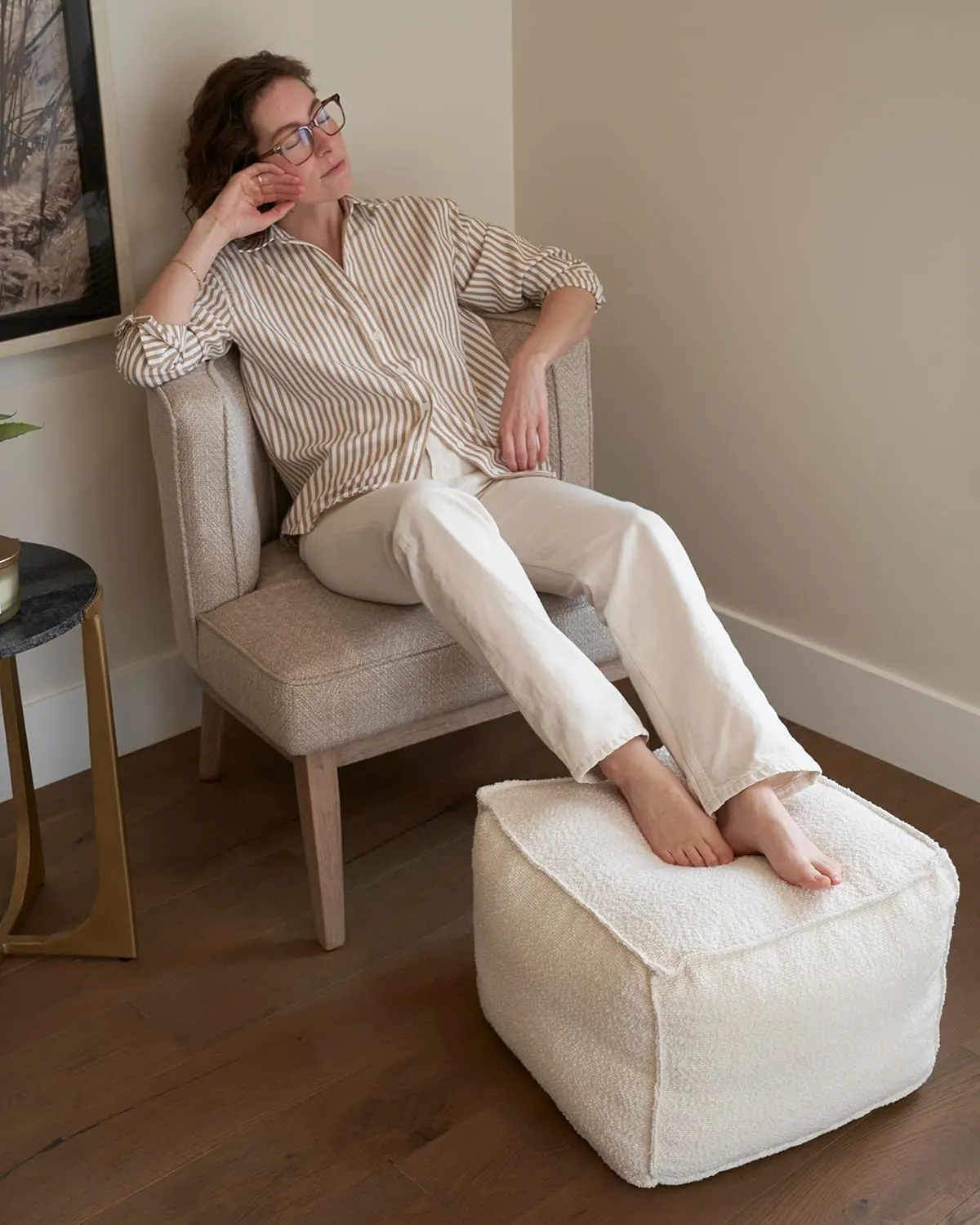 boucle pouf ottoman 7