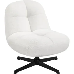 boucle swivel chair 1