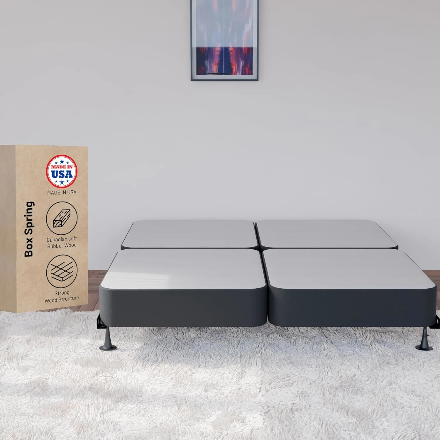box spring bed foundation 1