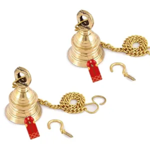 brass gold wall bell 1