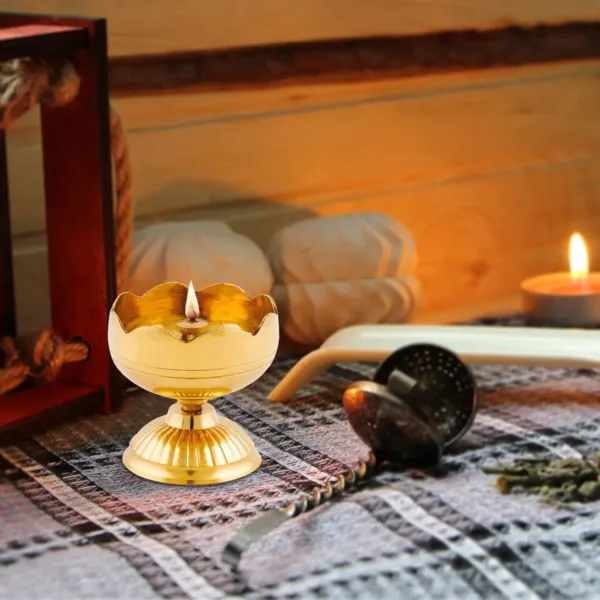 brass oil lamp 7