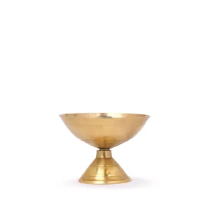 brass puja diya lamp 2