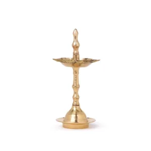 brass puja diya lamp 7