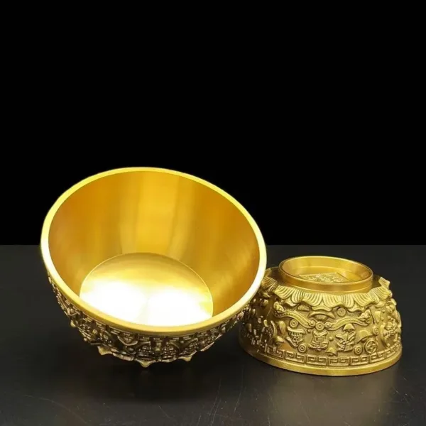 brass treasure bowl 6