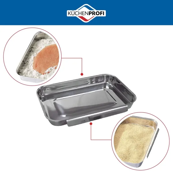 breading set stainless steel 2