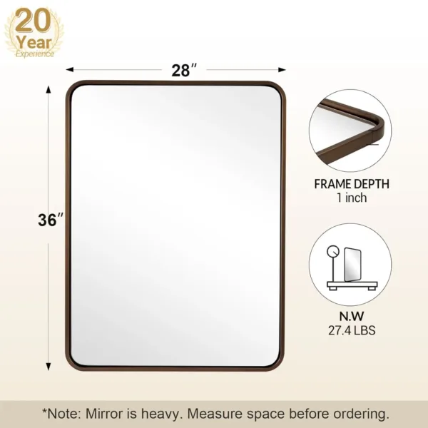 bronze bathroom mirror 2