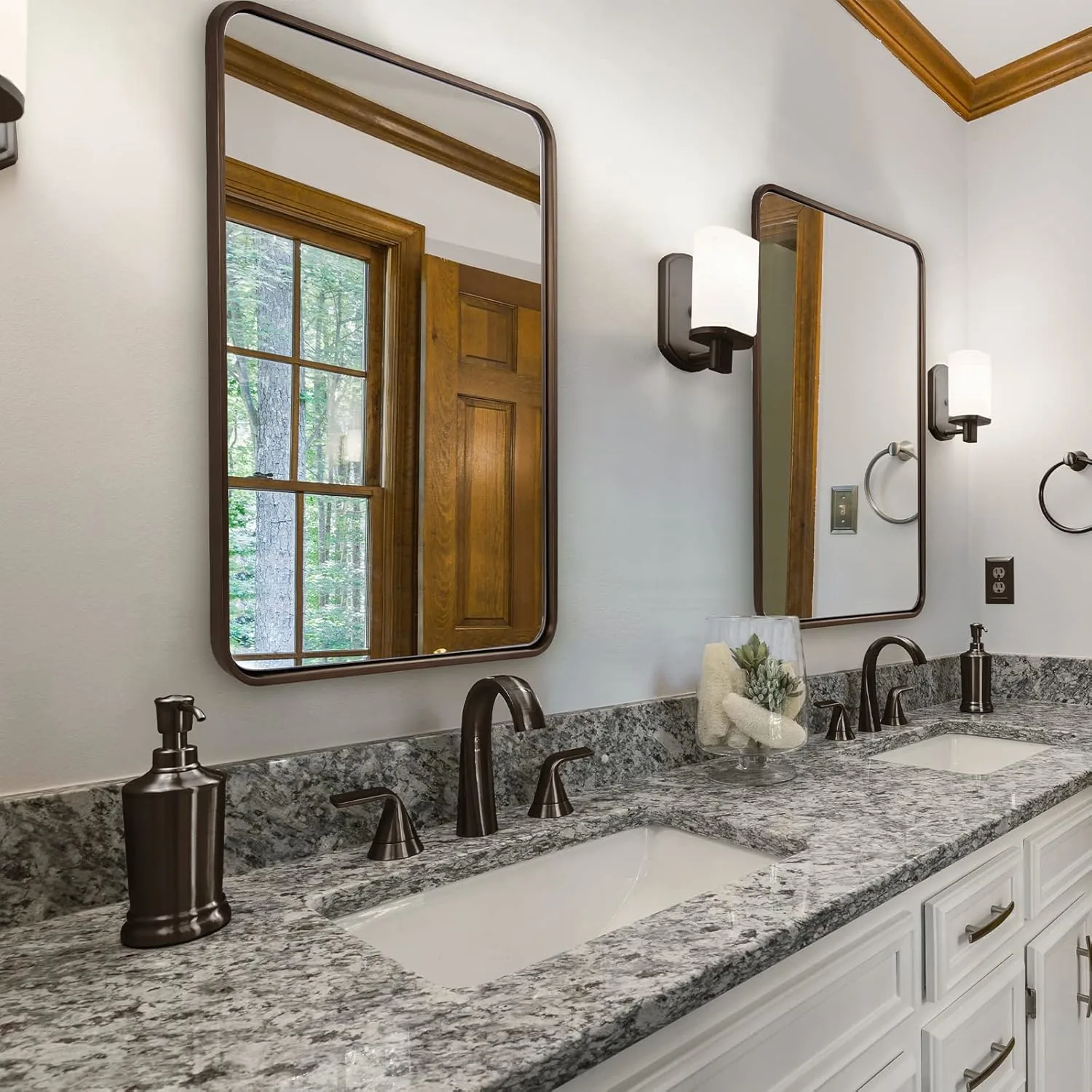 bronze bathroom mirror 3