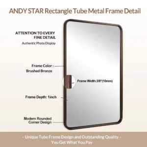 bronze bathroom mirror 4