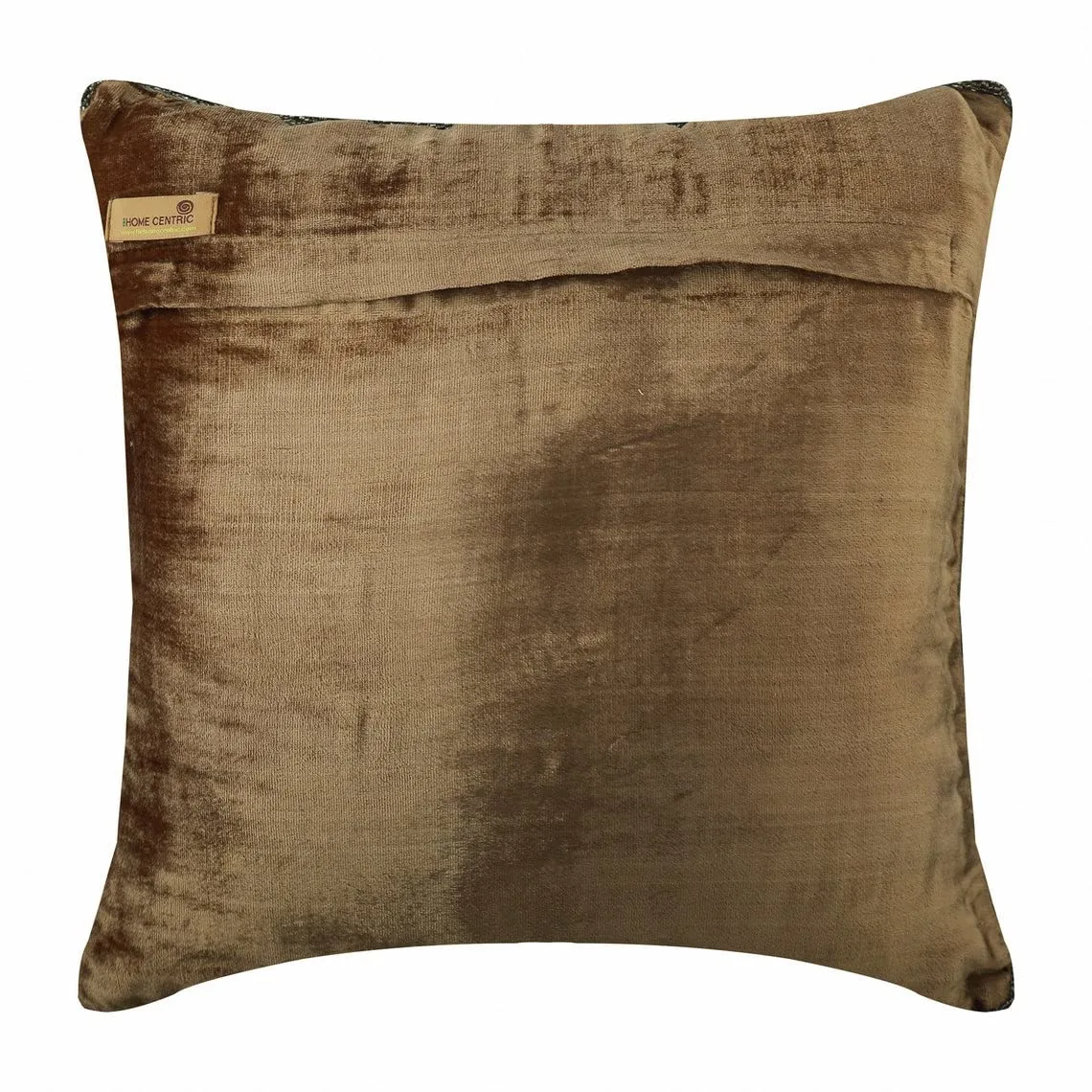 brown velvet pillow 3