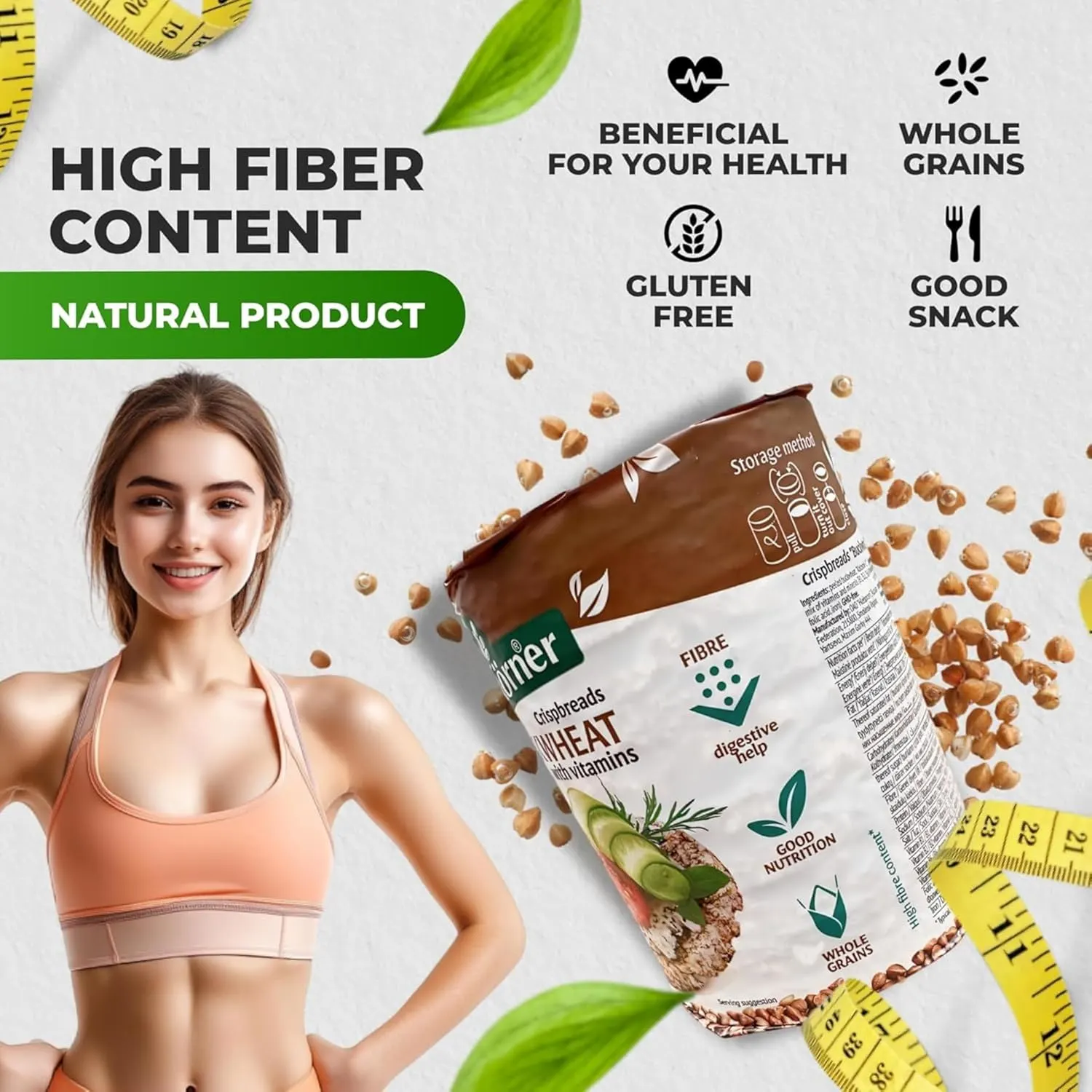 buckwheat crispbread healthy snack 3