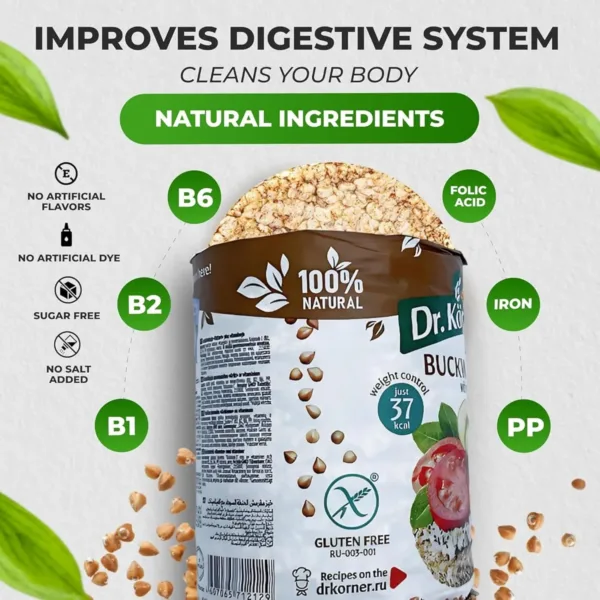 buckwheat crispbread healthy snack 4