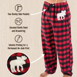 buffalo plaid pajama pants 5