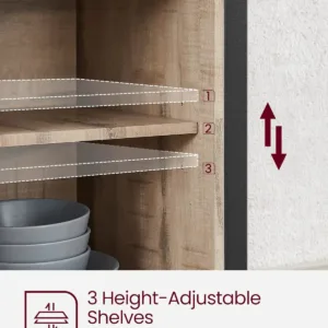 buffet cabinet sliding doors 6