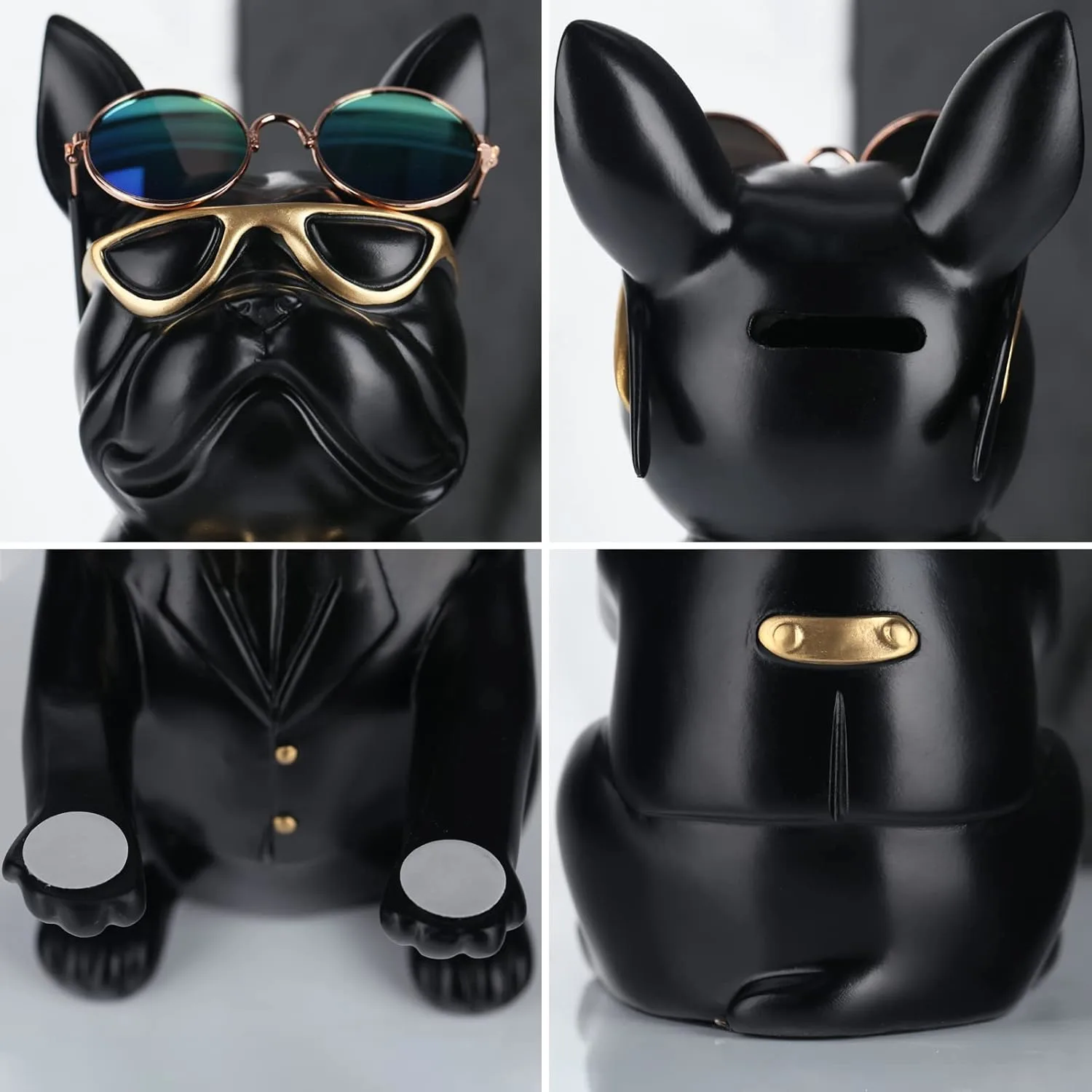 bulldog statue desk organizer 4