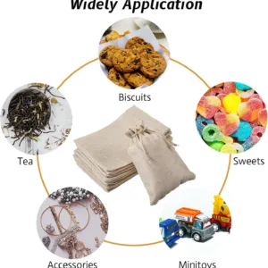 burlap bags drawstring 6