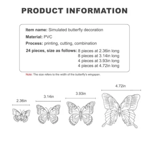butterfly wall decals 3