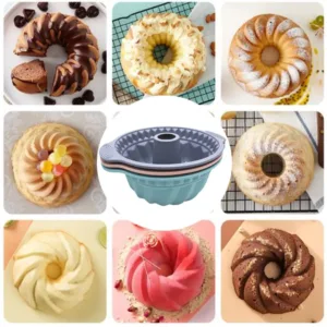 cake mould silicone pan 6