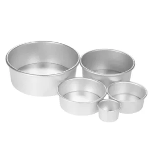 cake pan set round 4