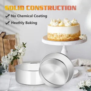 cake pans stainless steel 4