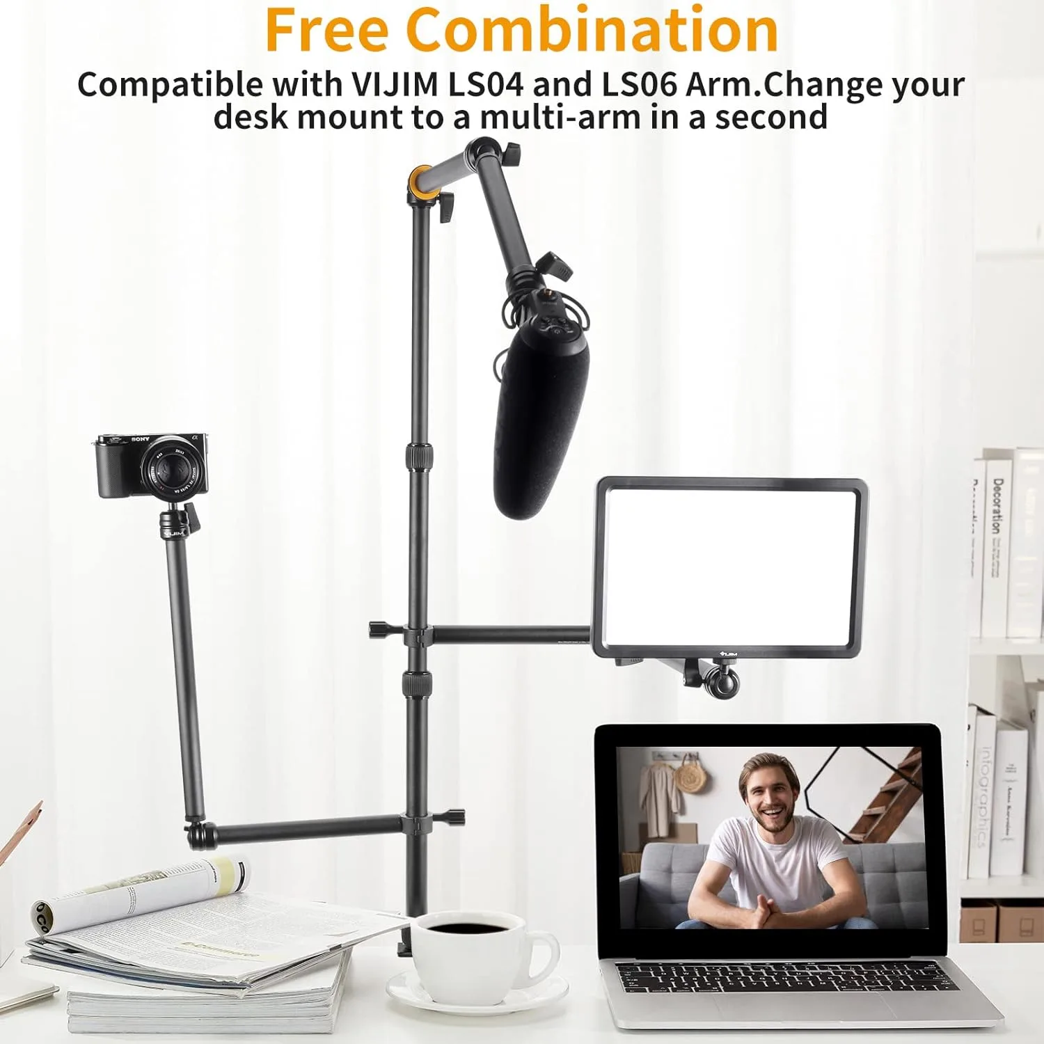 camera desk mount 5
