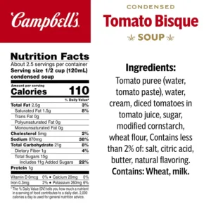 campbells tomato bisque 2