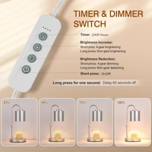 candle warmer lamp timer 3