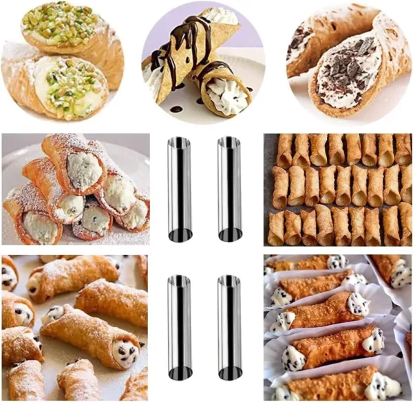 cannoli tubes set 2
