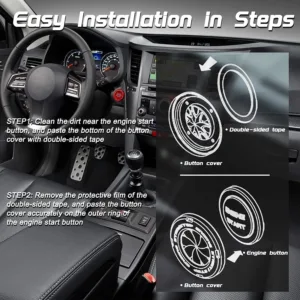 car start button cover 3
