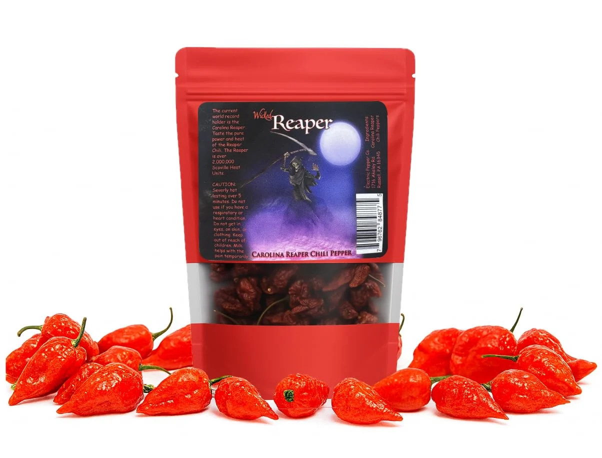 carolina reaper peppers 1
