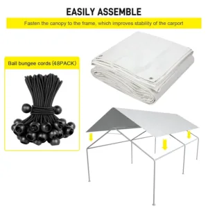 carport replacement canopy cover 3