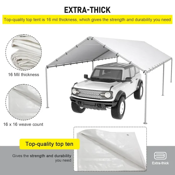 carport replacement canopy cover 4