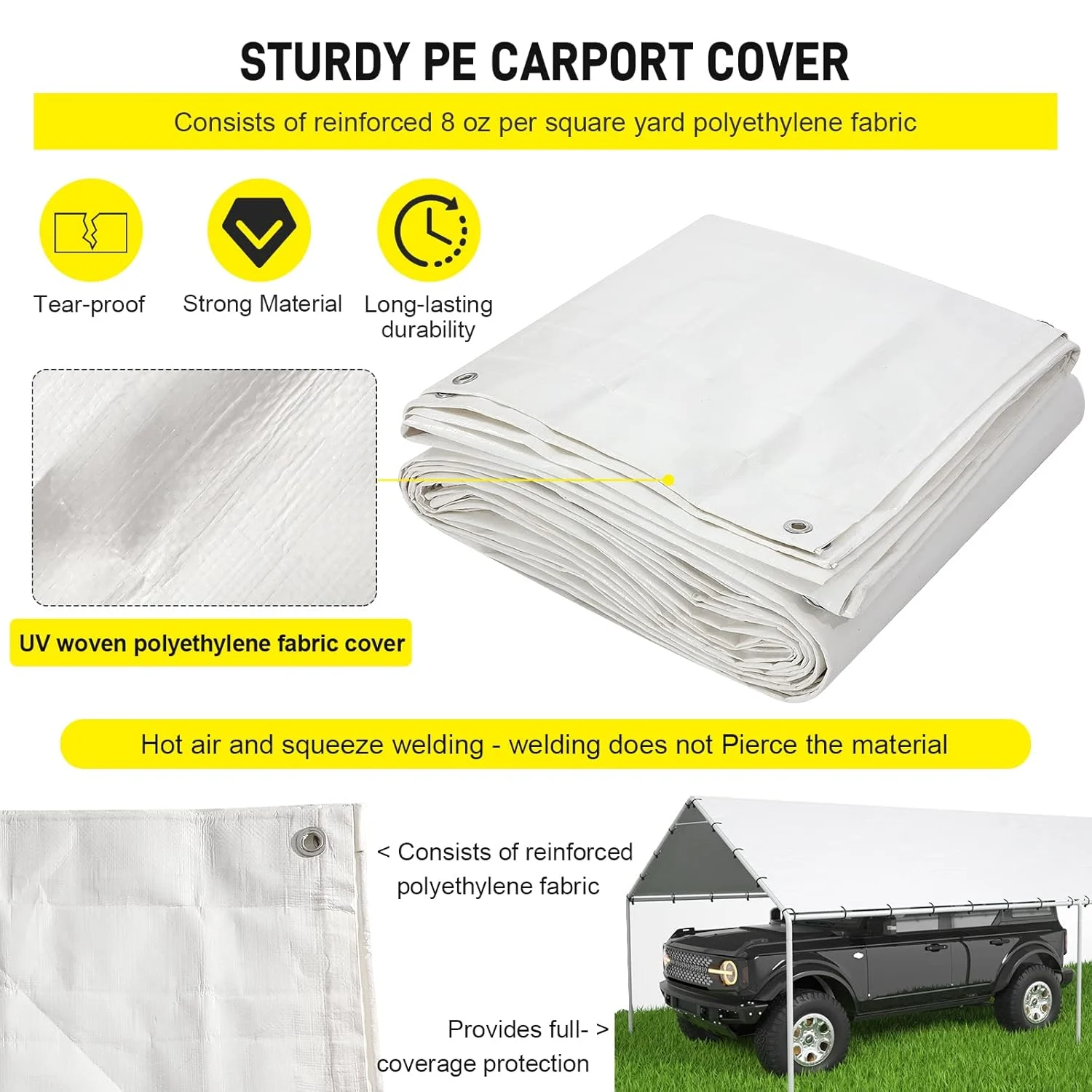 carport replacement canopy cover 6