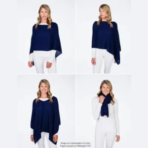 cashmere poncho dress topper 5