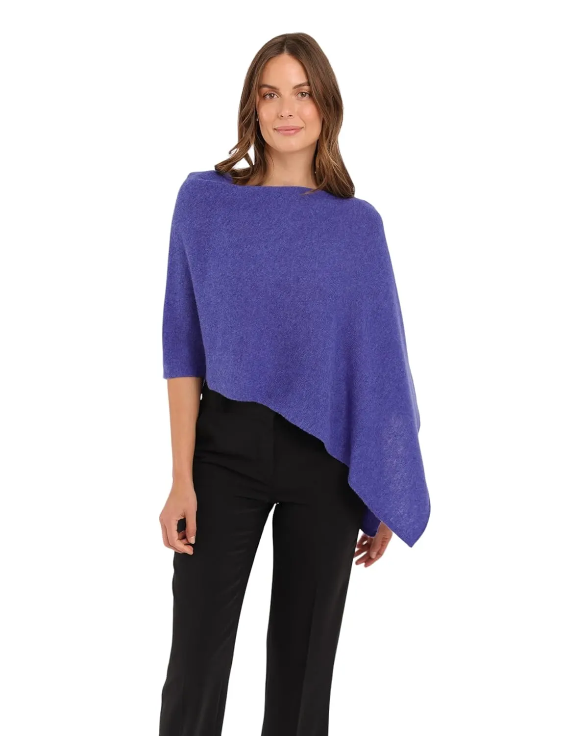 cashmere poncho dress topper 6