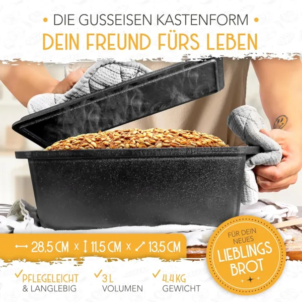 cast iron bread pan 5