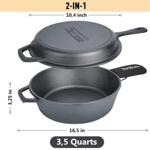 cast iron combo cooker 2