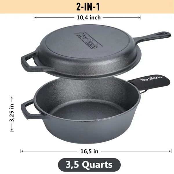 cast iron combo cooker 2